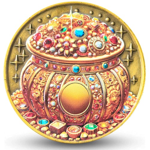 Treasure pot lucky - treasure, coin