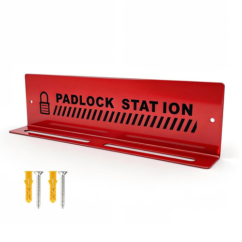 Lockout tagout station wall - lockout,
